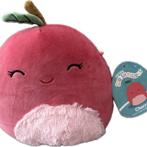 Nwt 🍒 7" Cherry The Christmas Squishmallow - Picture 3 of 5